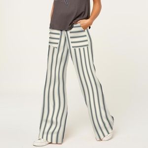 O’Neil waist toe striped pants